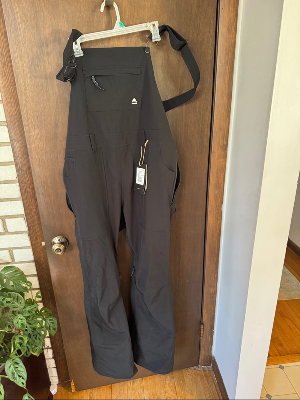 Burton Black Snow Bib Overalls
